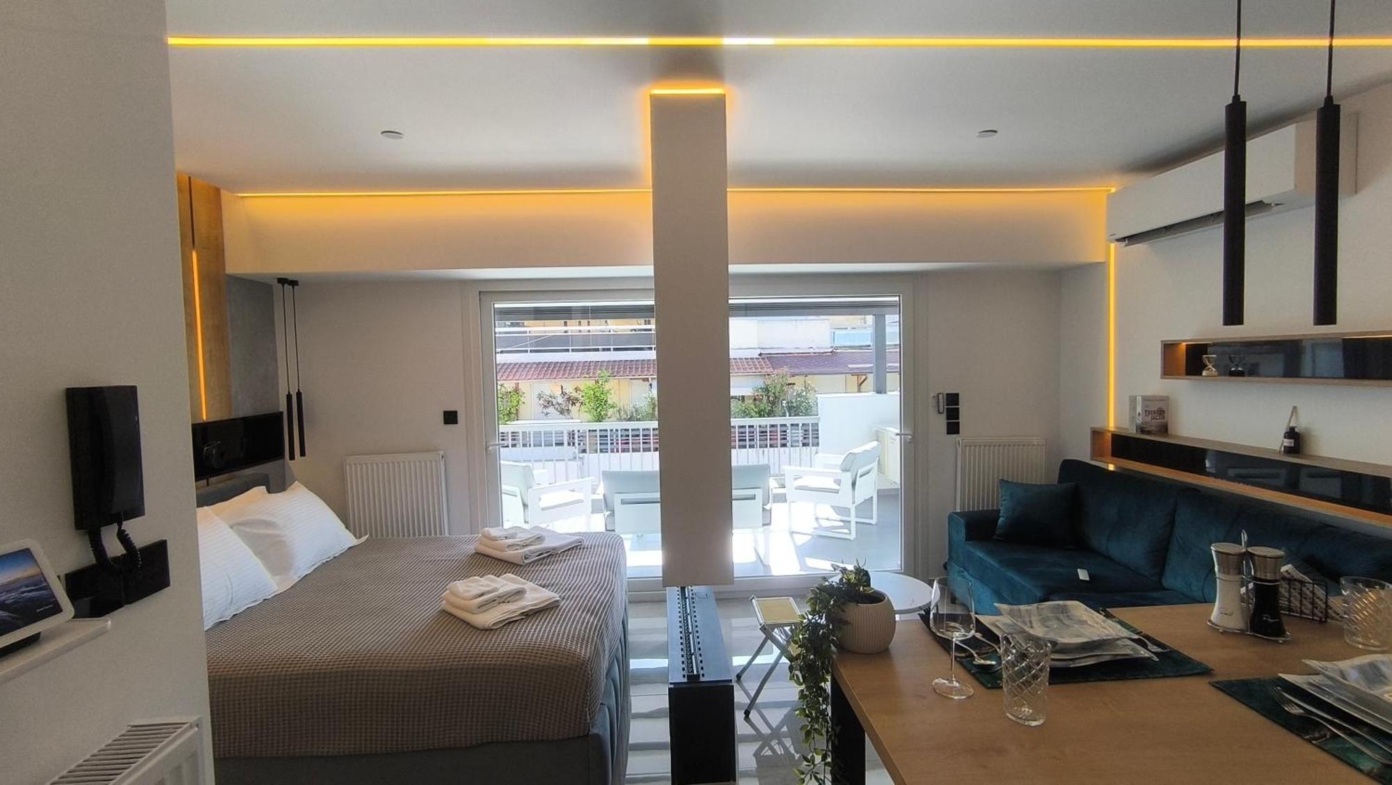 Larisa Absolute Suites, Sky View Smart Home Dış mekan fotoğraf