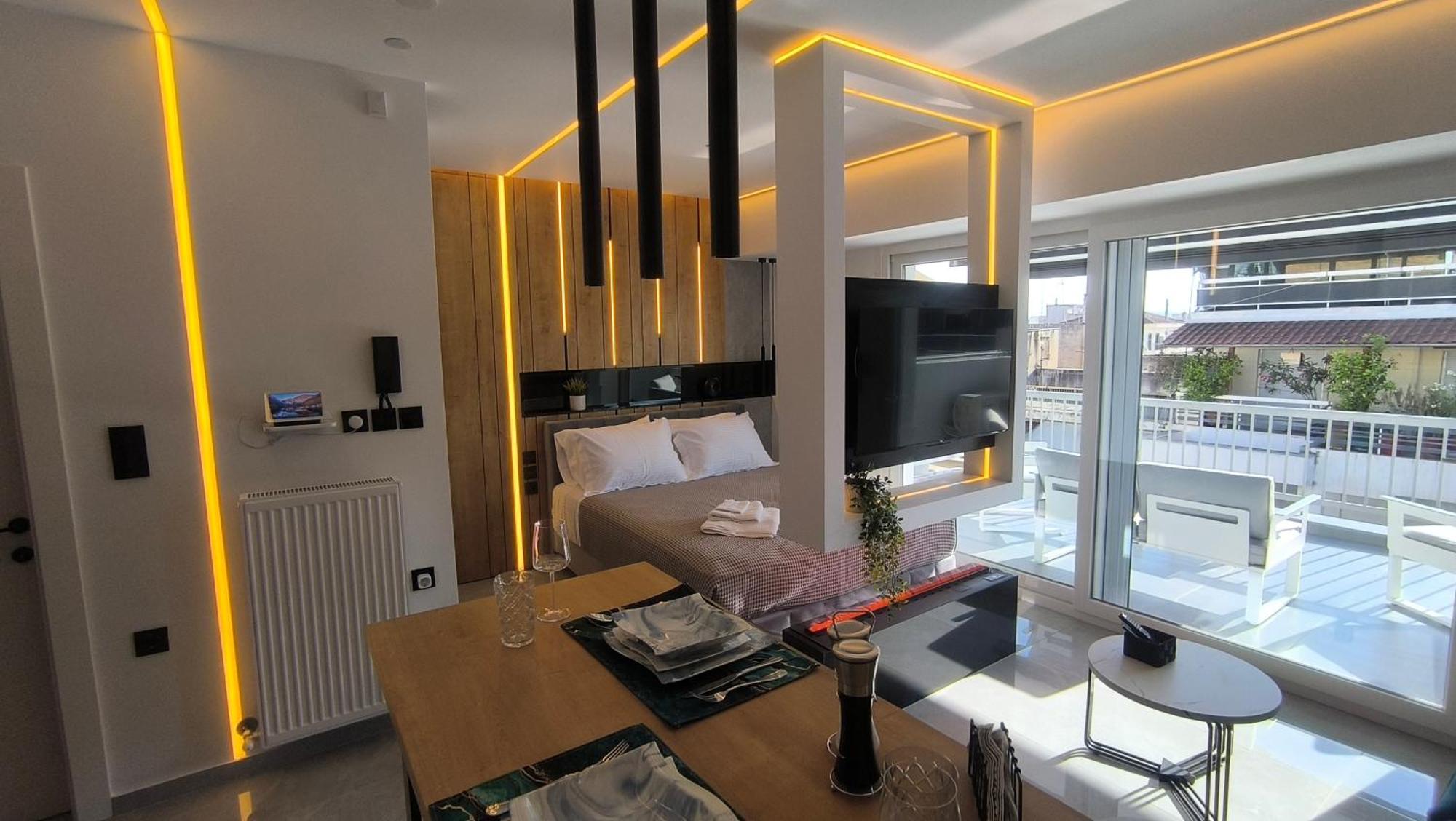 Larisa Absolute Suites, Sky View Smart Home Dış mekan fotoğraf